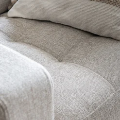 Fauteuil*alinea Fauteuil en tissu pop - Beige