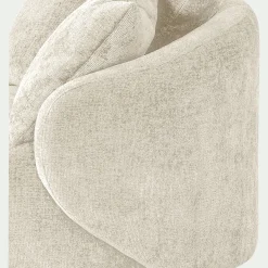 Fauteuil*alinea Fauteuil pivotant en tissu Genesis - Beige