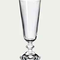Verre À Pied|Flûte Et Coupe De Champagne*alinea Flûte à champagne conique en verre 17cl - Transparent