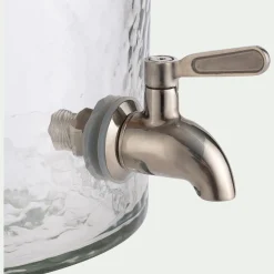 Pichet, Bouteille En Verre Et Carafe|Vaisselle Petit Déjeuner*alinea Fontaine à boisson en verre 3,5l - Transparent