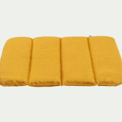 Galette Chaise Exterieur*alinea Galette de chaise indoor & outdoor en tissu déperlant - Jaune argan