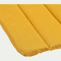 Galette Chaise Exterieur*alinea Galette de chaise indoor & outdoor en tissu déperlant - Jaune argan