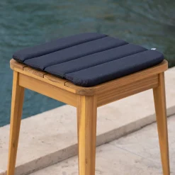 Galette Chaise Exterieur*alinea Galette de chaise indoor & outdoor en tissu déperlant - ardoise Gris