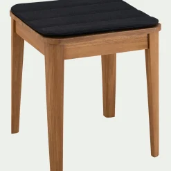 Galette Chaise Exterieur*alinea Galette de chaise indoor & outdoor en tissu déperlant - ardoise Gris