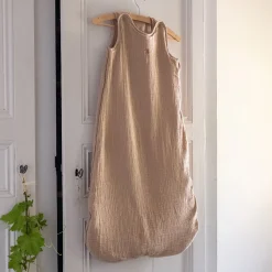 Bureau Enfant|Linge Pour Bébé*alinea Gigoteuse évolutive en gaze de coton bio - noisette Marron