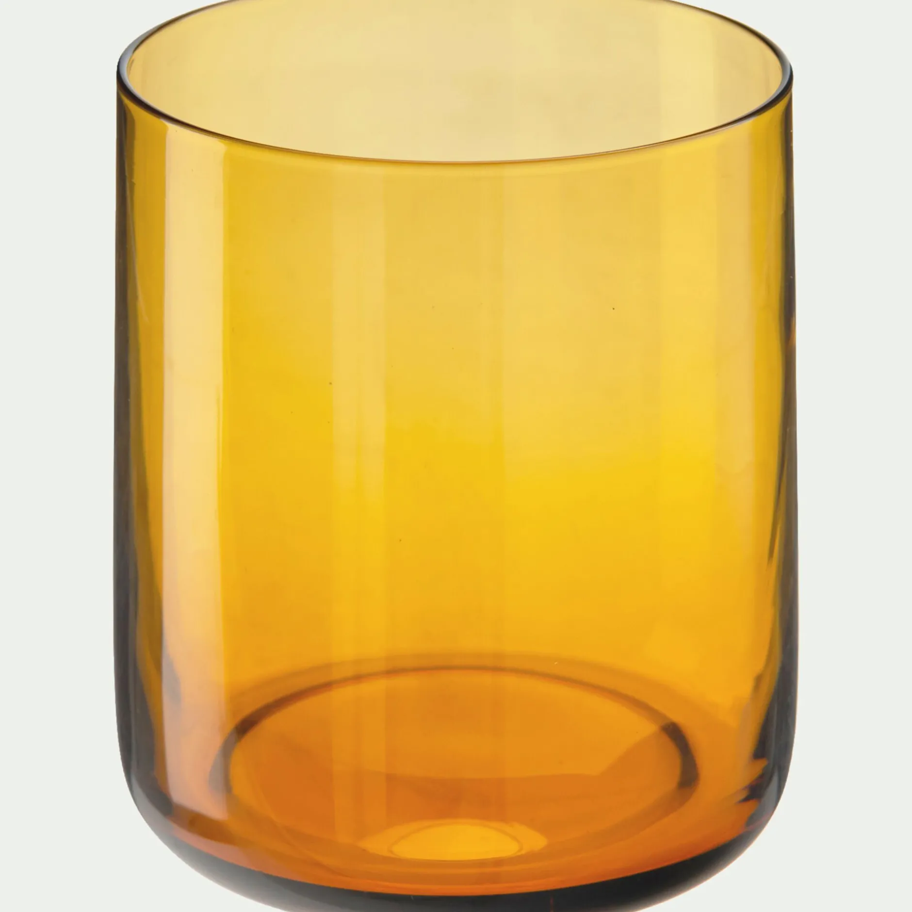 Verre À Eau*alinea Gobelet bas en verre sodo-calcique 28cl - Jaune