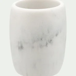 Accessoire De Salle De Bain*alinea Gobelet en polyrésine - blanc