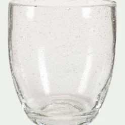Verre À Eau*alinea Gobelet en verre bullé 35cl - Transparent