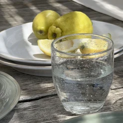 Verre À Eau*alinea Gobelet en verre bullé 35cl - Transparent