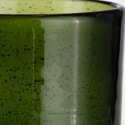 Verre À Eau|Verre Et Carafe De Noël*alinea Gobelet en verre bullé 26cl - avocado Vert