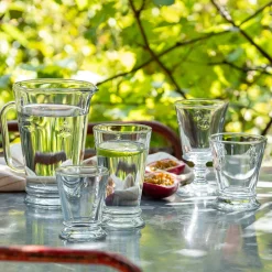 Verre À Eau*alinea Gobelet en verre pressé 26cl - Transparent