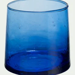 Verre À Eau*alinea Gobelet en verre recyclé 20cl - Bleu