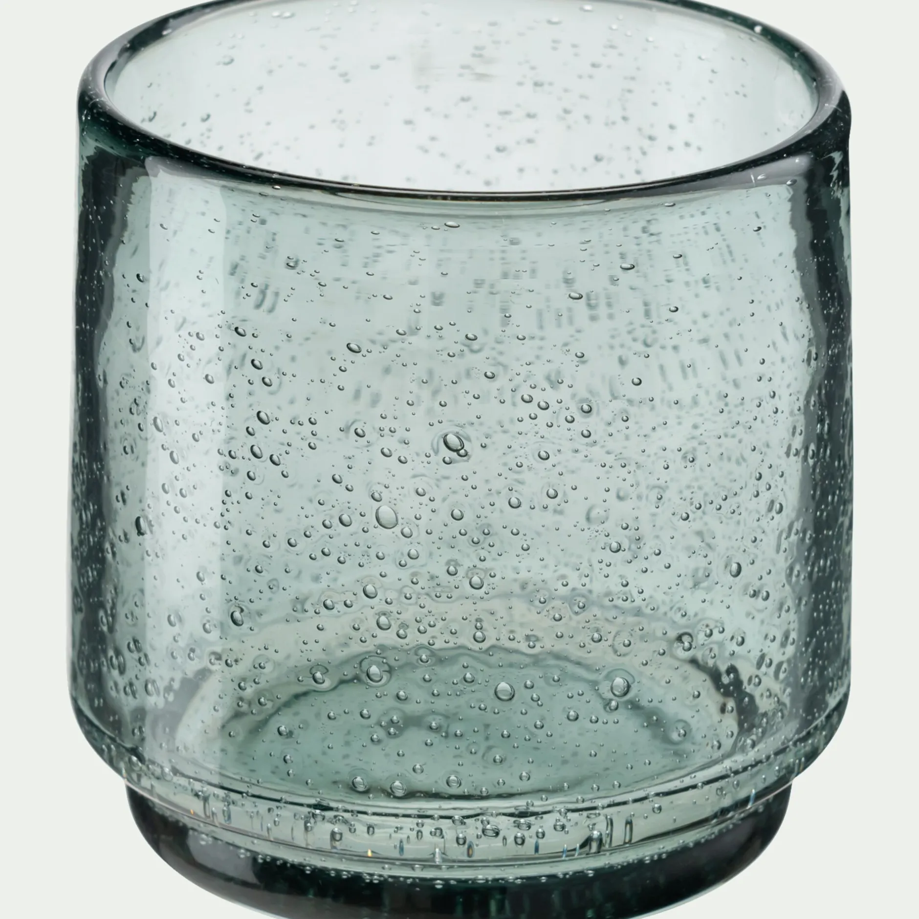 Verre À Eau*alinea Gobelet en verre sodo-calcique bullé 39cl - Gris