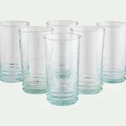 Verre À Eau*alinea Gobelet haut en verre recyclé 30cl - Transparent