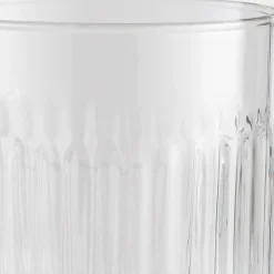 Verre À Eau*alinea Gobelet strié en verre sodo-calcique 33cl - Transparent