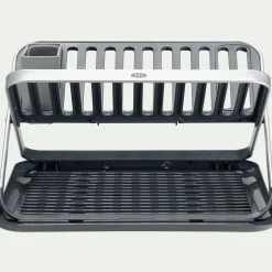 Aménagement Meuble Cuisine*alinea Égouttoir à vaisselle en plastique et aluminium - Gris