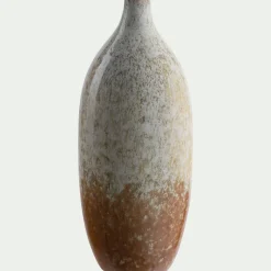 Vase|Vase Et Branchage De Noël*alinea Grand soliflore en céramique H22,4cm - Marron