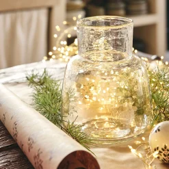 Vase*alinea Grand vase en verre trouble D20xH24cm - Transparent