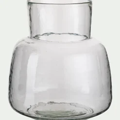 Vase*alinea Grand vase en verre trouble D20xH24cm - Transparent