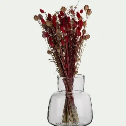 Vase*alinea Grand vase en verre trouble D20xH24cm - Transparent