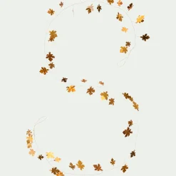 Guirlande De Noël*alinea Guirlande de Noël en feuilles en laiton L183cm - Doré