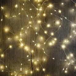 Guirlande De Noël*alinea Guirlande lumineuse à gouttes L895cm - Argenté