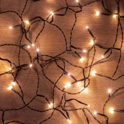 Guirlande De Noël*alinea Guirlande lumineuse à gouttes L14m - Doré