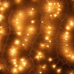 Guirlande De Noël*alinea Guirlande lumineuse grappe L120cm - Jaune