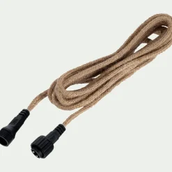 Luminaire Exterieur|Lampes Solaires & Nomades*alinea Guirlande lumineuse solaire naturelle 8m - Beige