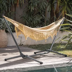 Hamac*alinea Hamac en polycoton - nèfle Beige