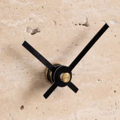 Horloge|Décoration À Poser*alinea Horloge à poser en travertin L10xH10cm - Naturel