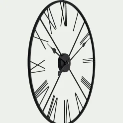 Horloge*alinea Horloge murale en fer D60cm Noir