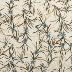 Housse De Couette*alinea Housse de couette à motif végétal en percale de coton 240x220cm - Blanc