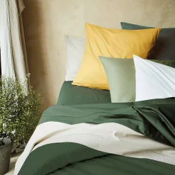 Housse De Couette*alinea Housse de couette en coton 240x220cm - cèdre Vert