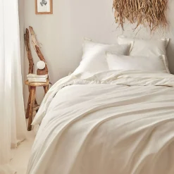 Housse De Couette*alinea Housse de couette en coton bio 240x220cm - ventoux Blanc