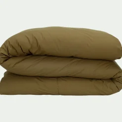 Housse De Couette*alinea Housse de couette en coton bio 260x240cm - mousse Vert