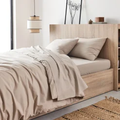 Housse De Couette*alinea Housse de couette en coton 240x220cm - alpilles Beige