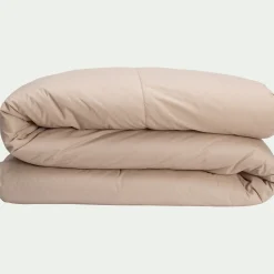 Housse De Couette*alinea Housse de couette en coton bio 240x220cm - alpilles Beige