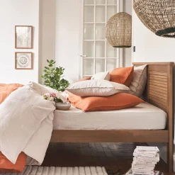 Housse De Couette*alinea Housse de couette en lin lavé 240x220cm - Beige