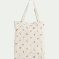 Housse De Couette*alinea Housse de couette en lin et coton motif argan 240x220cm - Jaune