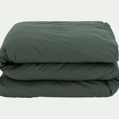 Housse De Couette*alinea Housse de couette en percale de coton 240x220cm - cèdre Vert