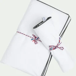 Housse De Couette*alinea Housse de couette en percale de coton 260x240cm - Blanc
