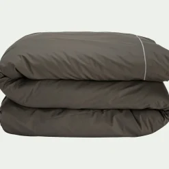 Housse De Couette*alinea Housse de couette en percale de coton 240x220cm - cèdre Vert