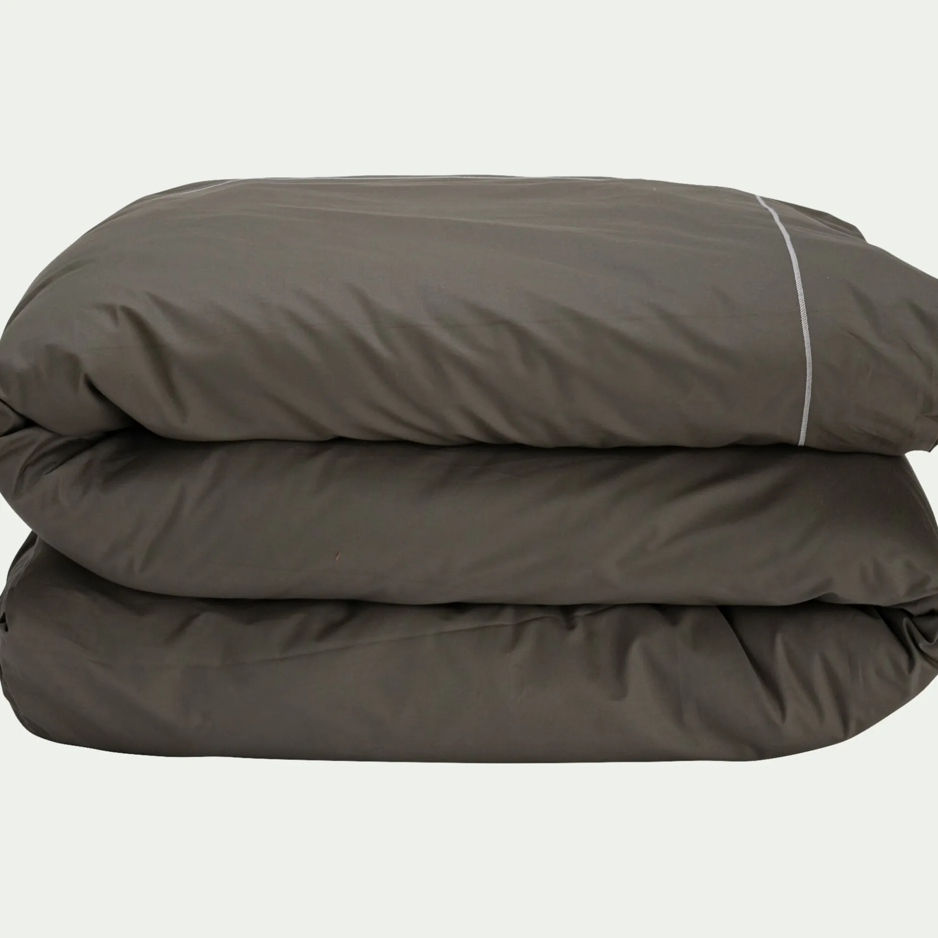 Housse De Couette*alinea Housse de couette en percale de coton 240x220cm - cèdre Vert