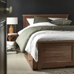 Housse De Couette*alinea Housse de couette en percale de coton 240x220cm - Blanc