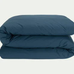 Housse De Couette*alinea Housse de couette en percale de coton 240x220cm - figuerolles Bleu