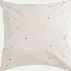 Bureau Enfant|Linge De Lit Enfant*alinea Housse de couette enfant 140x200cm et 1 taie d'oreiller 63x63cm motif animaux en coton - Blanc