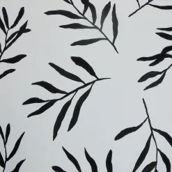 Parure De Lit*alinea Housse de couette 240x220cm et 2 taies d'oreiller 63x63cm en coton - motifs branches d'aloyse Blanc