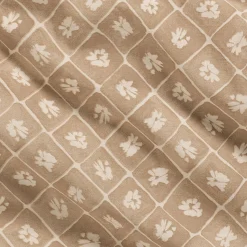 Parure De Lit*alinea Housse de couette 260x240cm et 2 taies d'oreiller 63x63cm en coton lavé - Beige