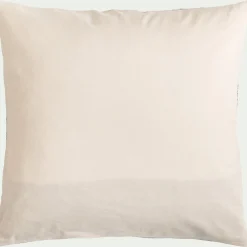 Parure De Lit*alinea Housse de couette 260x240cm et 2 taies d'oreiller 63x63cm en coton et lin - motif amande Bleu